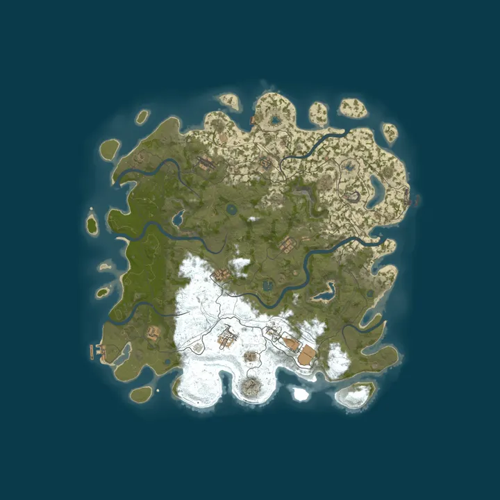 Map of BushRust | Bi-Weekly TEST | Low upkeep | Chill | Quad