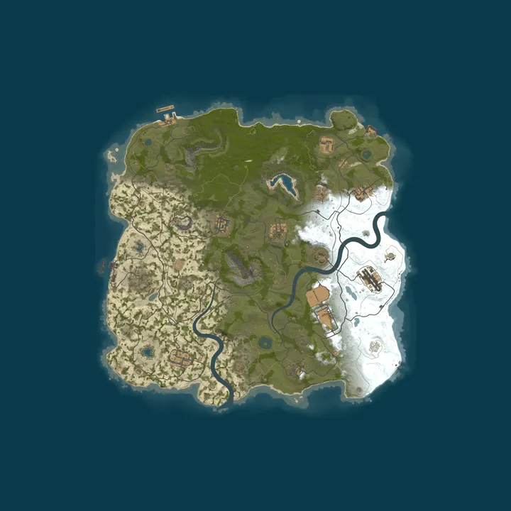 Map of Rustafied.com - US Solo