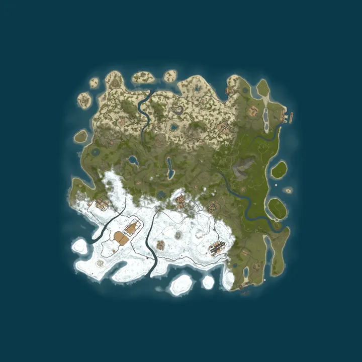 Map of RustGamingNation Rust PvE | Choose 3x [Events|Rust|Staging|Zomb