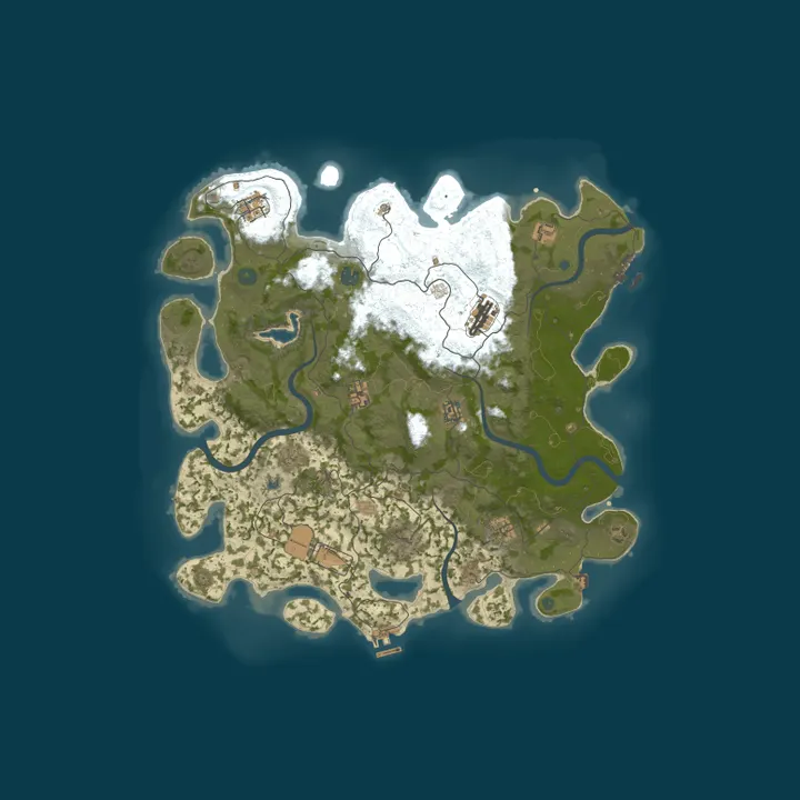 Map of 【发财】5倍|免电秒造|萌新养老|绿色无权|激战