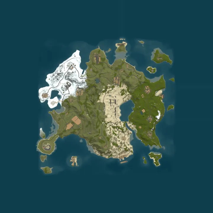 Map of [JP]ちょっぴりHard-PvE RiSu Server