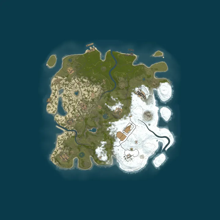 Map of Josh Server One