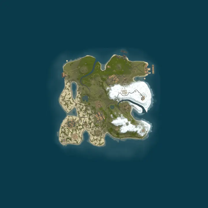 Map of KENPOZI RUST Season2