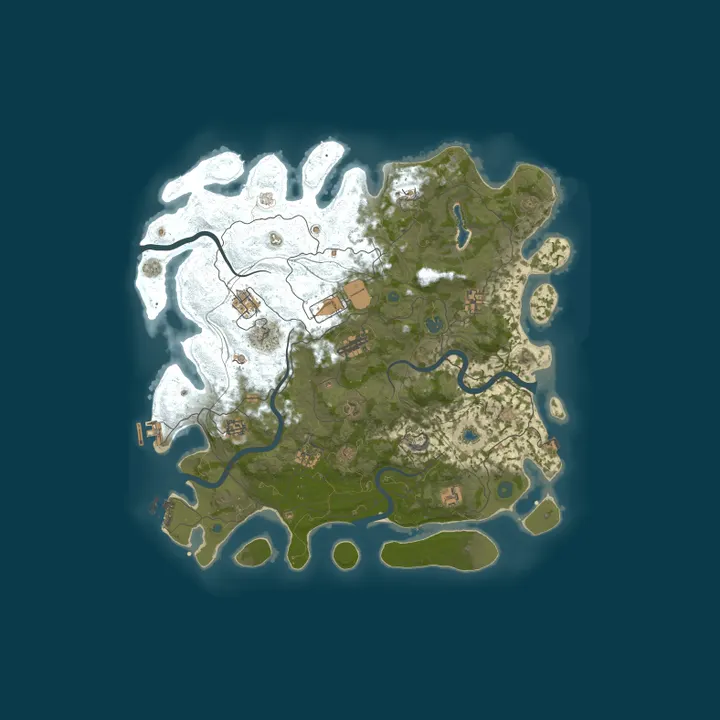 Map of Total Admin Test