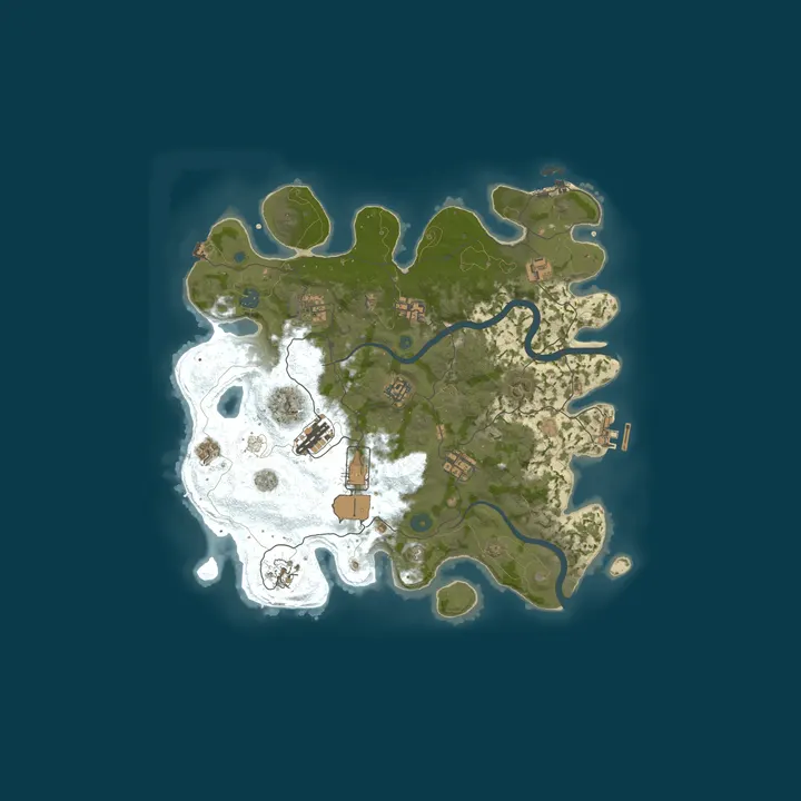 Map of [EU] Grimlands.eu - Solo | Weekly