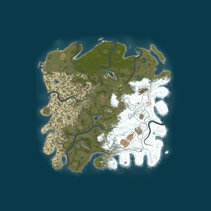 Map of [EU] Noob Rust Academy | <1000h