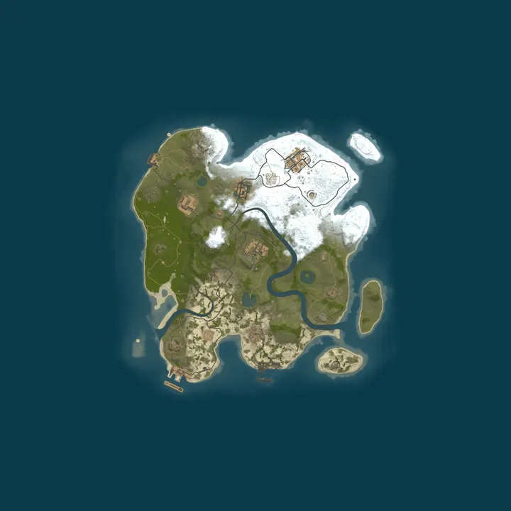 Map of HARVEST RUST | SOLO | X2 | Wipe 23.10