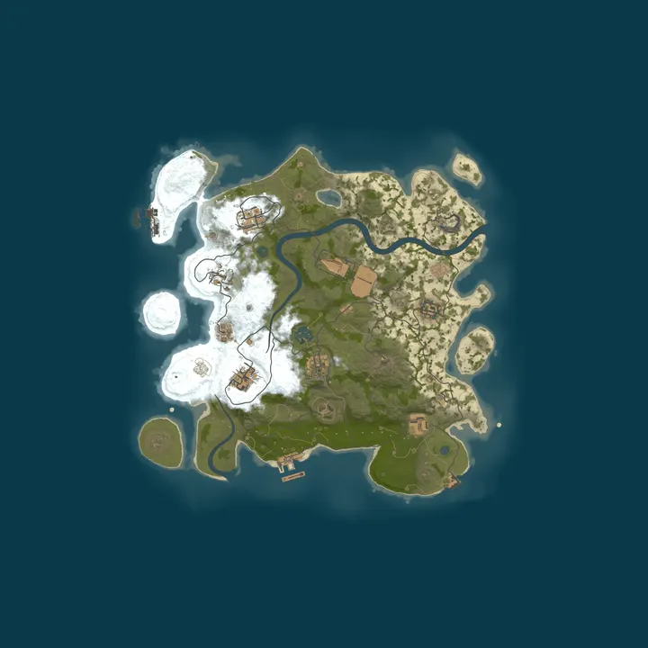 Map of РУССКИЙ | ДЛЯ НОВИЧКОВ | No Limit
