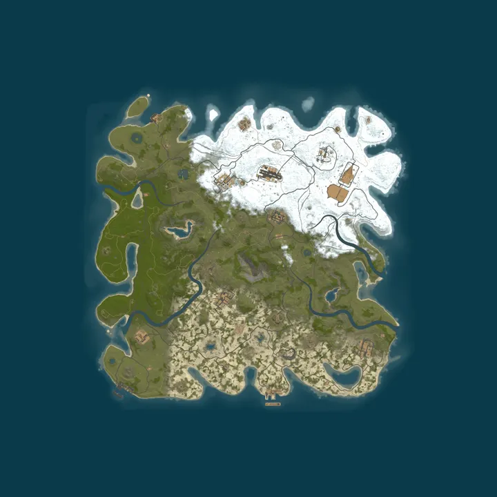 Map of Smok3ur Server