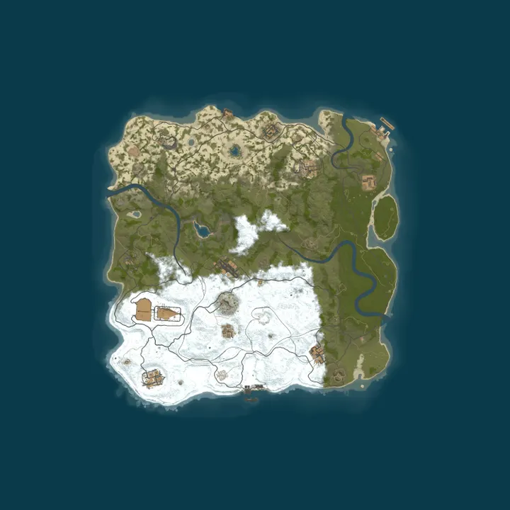 Map of EU RENEGADE 3x MONTHLY | Solo Duo | Shop | 50% Upkeep | No BP W