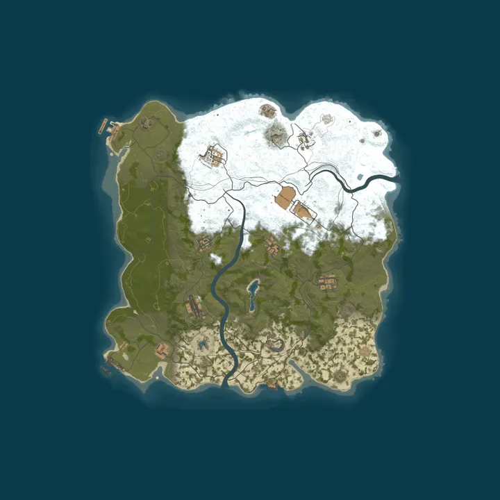 Map of EU RENEGADE 2x Monthly | 6 MAX | 50% Upkeep | No BP Wipe |