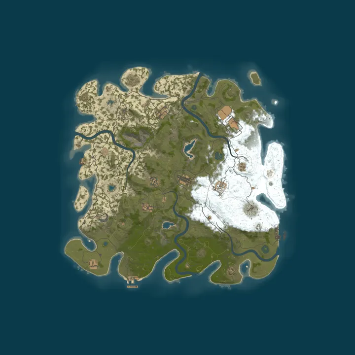 Map of A BisectHosting Server - 9a429a5b