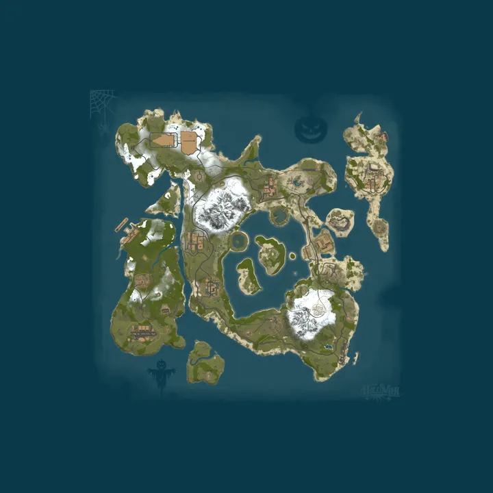 Map of [EU] CALVOLAND | Español | MaxTeam 5 | +Eventos