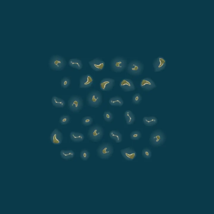 Map of [EU] Rustinsomnia Islands | 1x Vanilla+ | Deep Sea