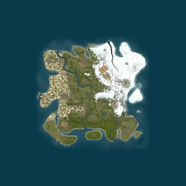 Map of [NZ/AU] ChilledKiwi 2x Gather