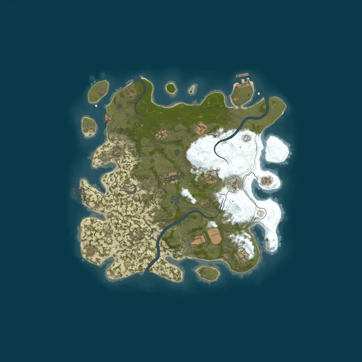 Map of [BR/LATAM] Rust Na Veia | MAX 4 |  WIPE 27/10 18H