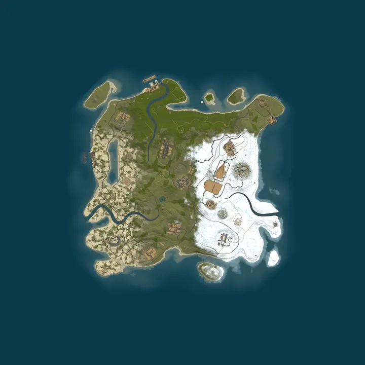 Map of [TR/EU] SKY - Solo/Duo/Trio/Quad/Max5 | BUGUN 18:00 DA WİPE