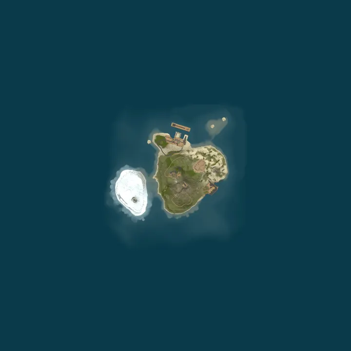 Map of A Shockbyte Rust Server