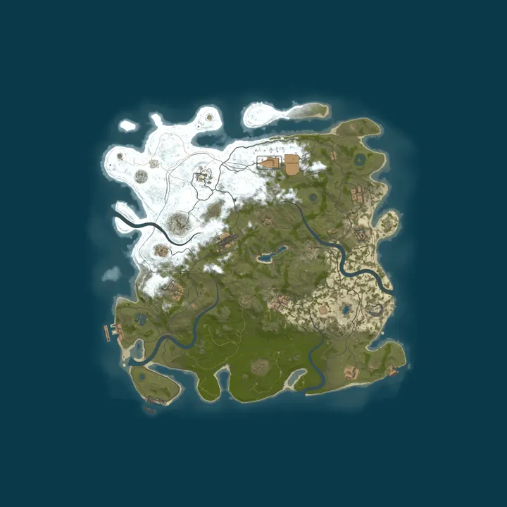 Map of Doomsday 1000X - |Raidable bases |Kits |RP Store |Persistent Ba
