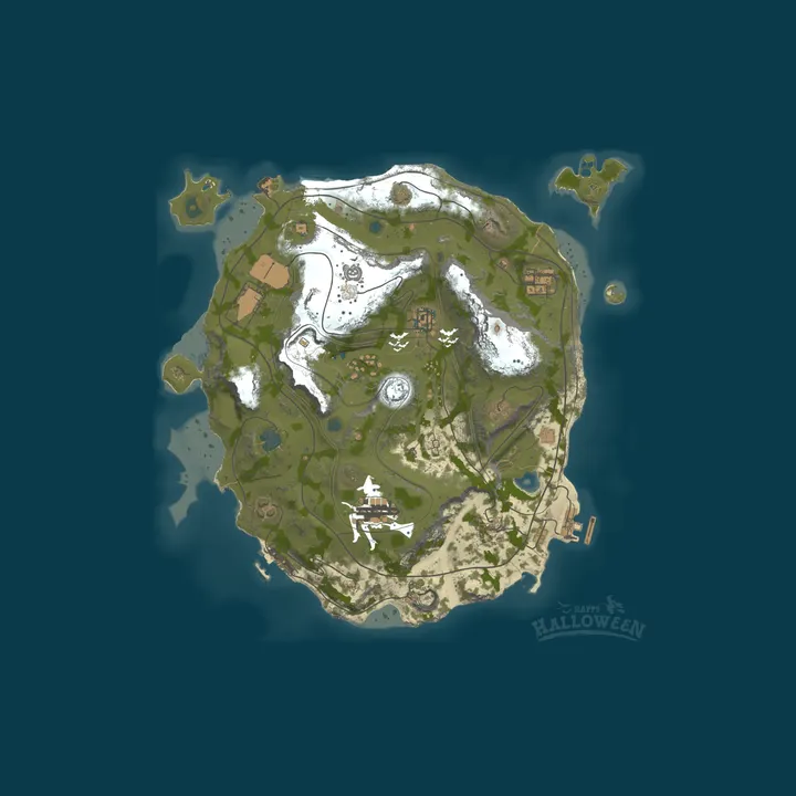 Map of Lonely's PVE Playground | [ Halloween ]