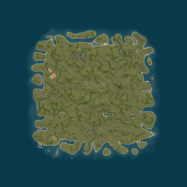 Map of Rust by g-portal.com