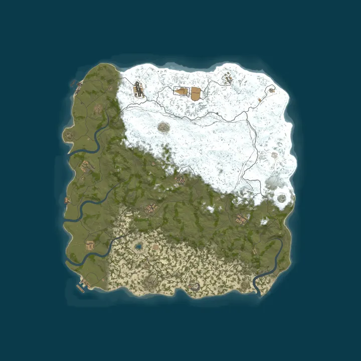 Map of MIRAGE RUST | Test Server 25.10
