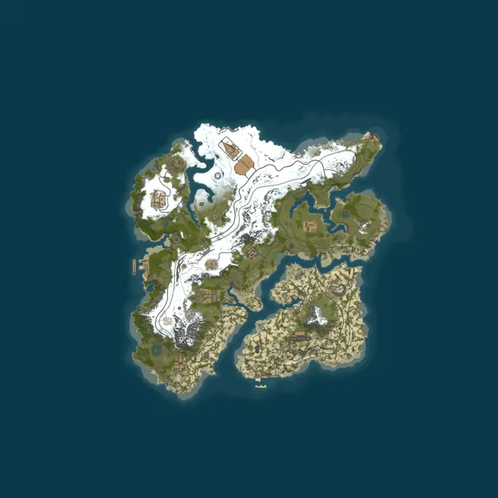Map of The Milkdrinkers RUST Server