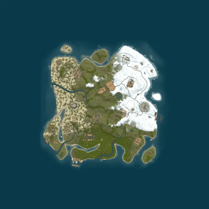 Map of RustyRev - EU 10x | No BPs | Kits | Shop | 22/10