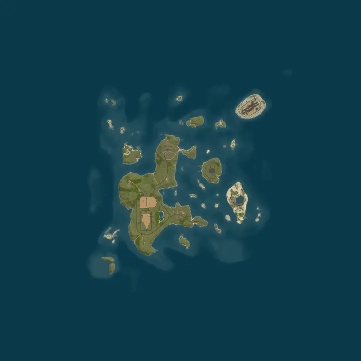 Map of [RU/EU] 5hw3d's Archipelago