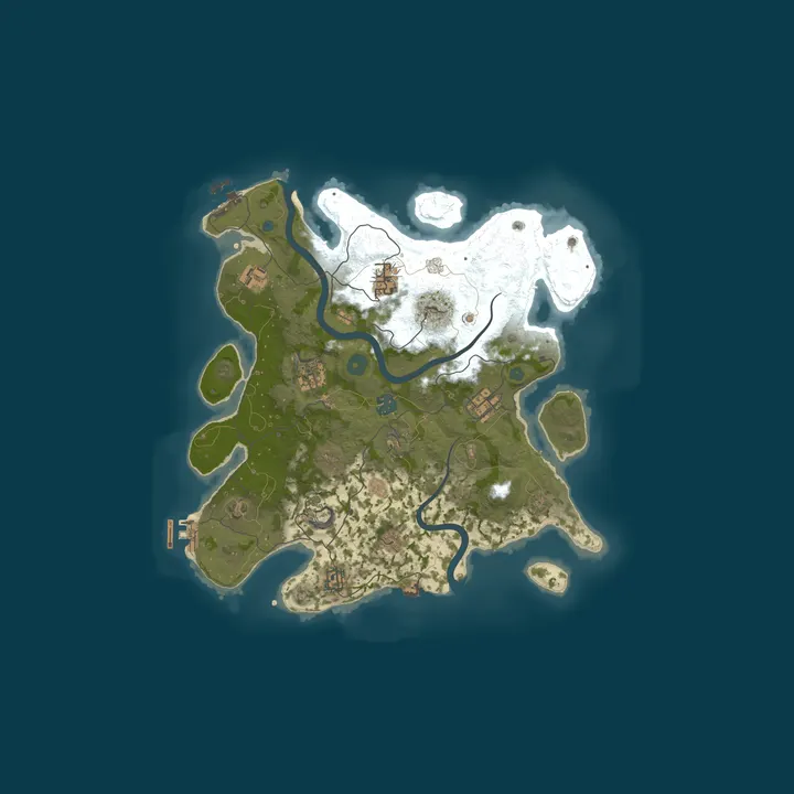 Map of LEGENDSRUST #1 PHOENIX | VANILLA | WIPE 16.10