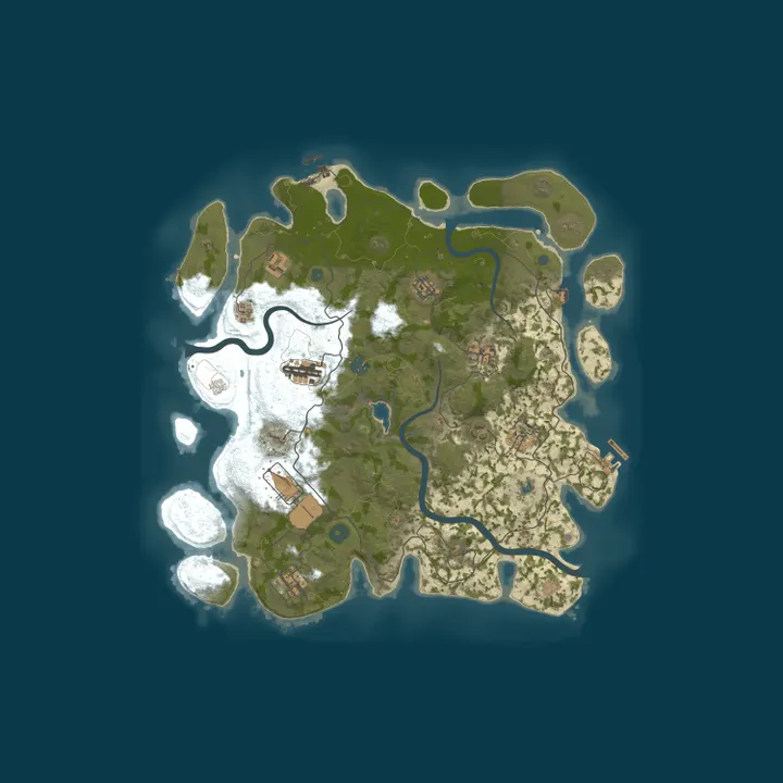 Map of Mein Rust Server